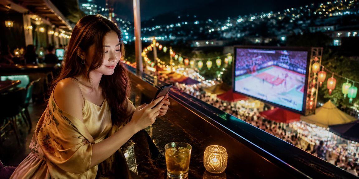 Cá cược bóng rổ tại chợ đêm Đà Lạt qua điện thoại